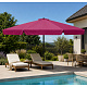 Linder Exclusiv Parasol 400 cm Brombeer