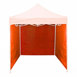 Aga Ścianka boczna do stoiska handlowego 3x2m Pomarańczowa