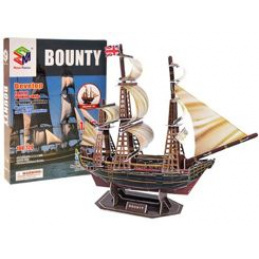 Puzzle 3D statek Bounty okręt morski 125 el ZA2599 uniwersalny Puzzle 3D statek Bounty okręt morski 125 el ZA2599 uniwersalny