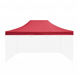 Aga Dach do stoiska handlowego 3x4,5m Bordowy
