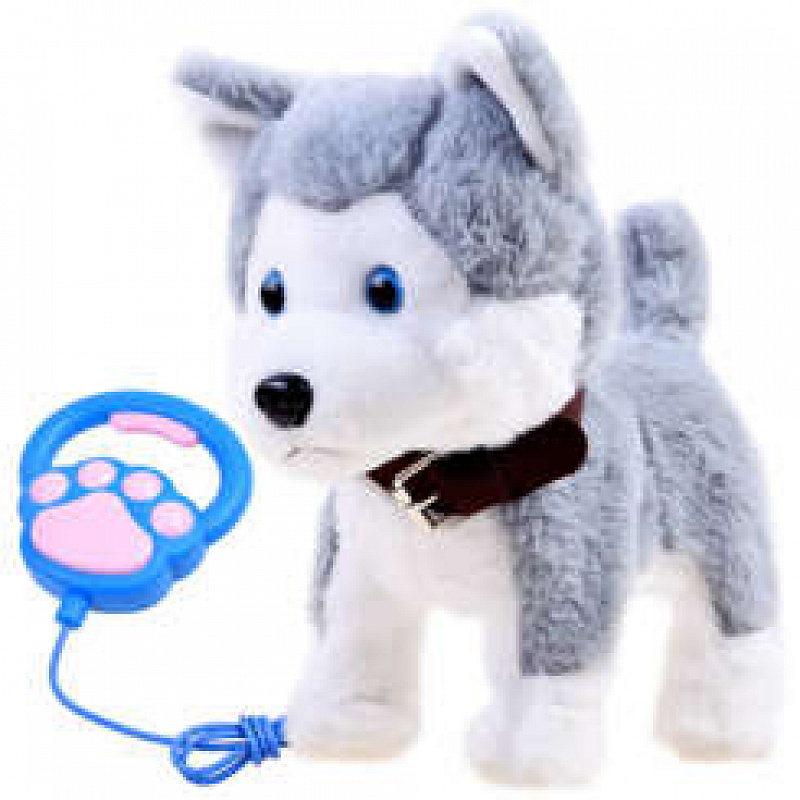 Interaktivní pes Husky na vodítku 2DZ270 - II. JAKOST
