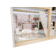 LULILO Domek dla lalek drewniany FLORO boho LED