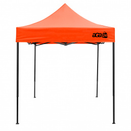 Aga Namiot handlowy bez ścianek bocznych 2x2 m Pomarańczowy