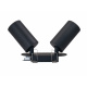 Lampa sufitowa VIKI 4x E27 czarna