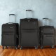 Aga Travel Zestaw walizek podróżnych MR4676 czarny