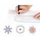 Spirograf zestaw zabawka edukacyjna ZA2583 uniwersalny