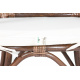 Aga Zestaw rattanowy PAPIO Choco White