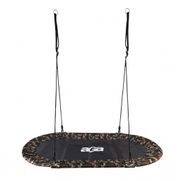 Aga HUŚTAWKA OGRODOWA BOCIANIE GNIAZDO 150x79 cm Moro