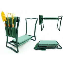 Aga Ogrodowy stołek wielofunkcyjny zielony Aga Ogrodowy stołek wielofunkcyjny zielony