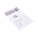 Aga4Kids Samoprzylepne cyrkonie DS8113BM