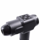 Aga Pistolet do masażu Masażer do ciała + Torba + Wymienne końcówki DS1603 Czarny