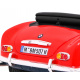 Autko BMW 507 Retro elektryczne dla dzieci Czerwony Roadster