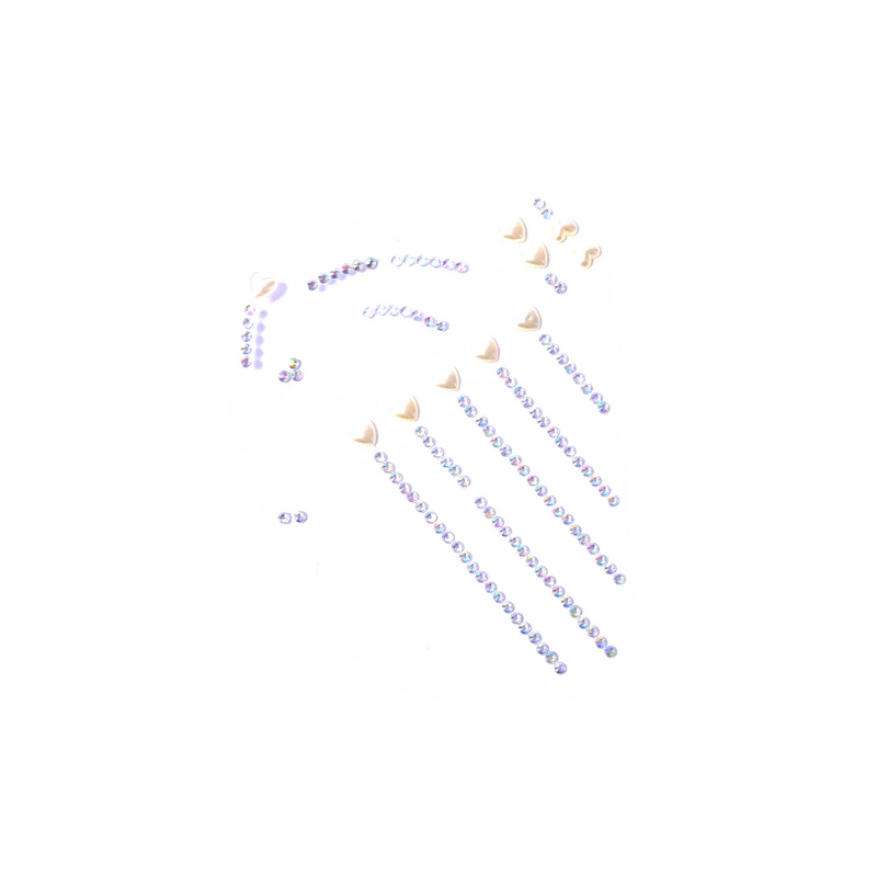 Aga4Kids Samoprzylepne cyrkonie DS8113BH