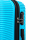 Aga Travel ZESTAW WALIZEK 3w1 KOMPLET WALIZKA PODRÓŻNA BAGAŻ MR4651 Jasno niebieski