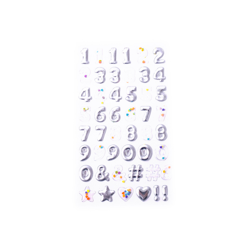 Aga4Kids Samoprzylepne cyfry DS8101SC