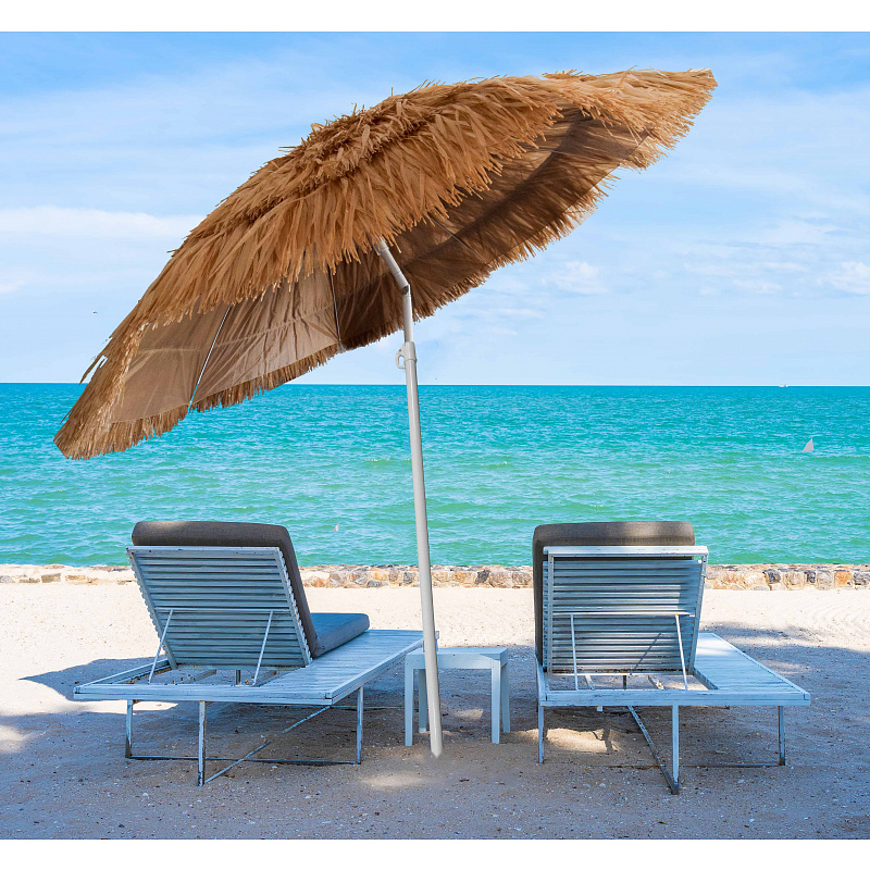 Linder Exclusiv Parasol Hawaii Brązowy 6DAZ367 - II. JAKOŚĆ
