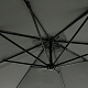 Aga Parasol ogrodowy składany na wysięgniku 250 cm 2,5 m szary MR2048 