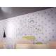 Domek dla lalek drewniany + mebelki 70cm szary