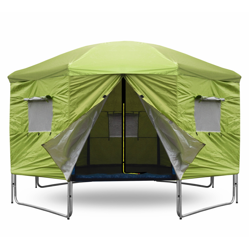 Aga Namiot na trampoline 366 cm (12 ft) Jasnozielony