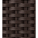 Aga Donica ogrodowa z kratką 120x40x135 cm Brązowy