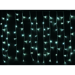 Linder Exclusiv Świąteczna lampa deszczowa 120 LED zimna biel