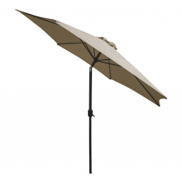 Linder Exclusiv Parasol uchylny 300 cm Szaro-brązowy 2DAZ391