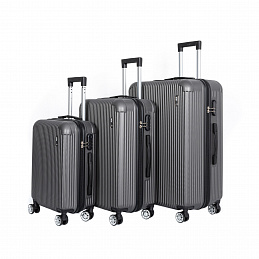 Aga Travel Zestaw walizek podróżnych MR4652 Szary