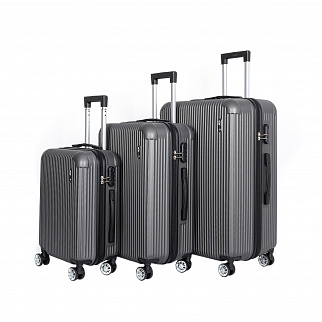 Aga Travel Zestaw walizek podróżnych MR4652 Szary