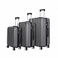 Aga Travel Zestaw walizek podróżnych MR4652 Szary