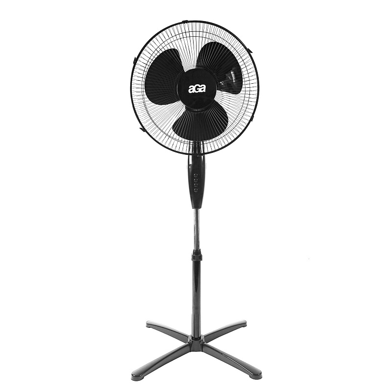 Aga Wentylator stojący 43 cm Czarny - II. JAKOŚĆ 6DAZ504