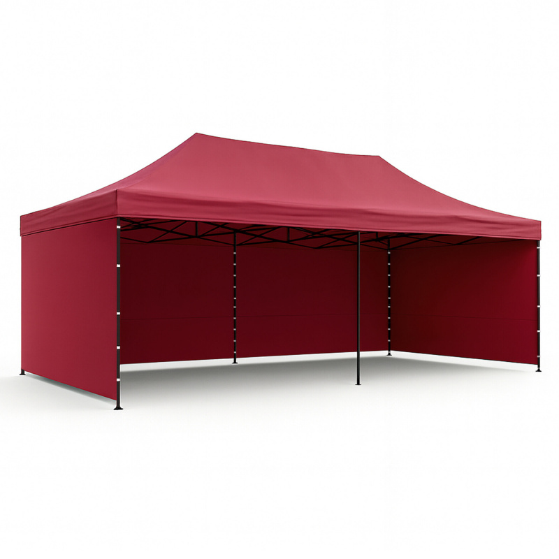 Aga Namiot handlowy PARTY 3x6m Bordowy