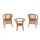 Aga Zestaw rattanowy SITA Honey White
