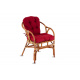 Aga Zestaw rattanowy SITA Colonial Maroon