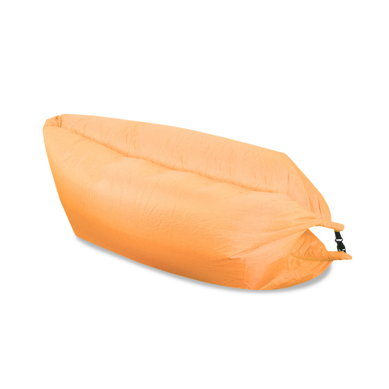 Aga LAZY BAG kanapa na powietrze 200x70 cm Pomarańczowy