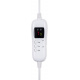 Tresko Koc elektryczny podgrzewany 160x120cm Ciemnoczerwony