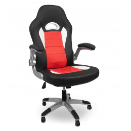 Fotel gamingowy Aga Racing Black - Red