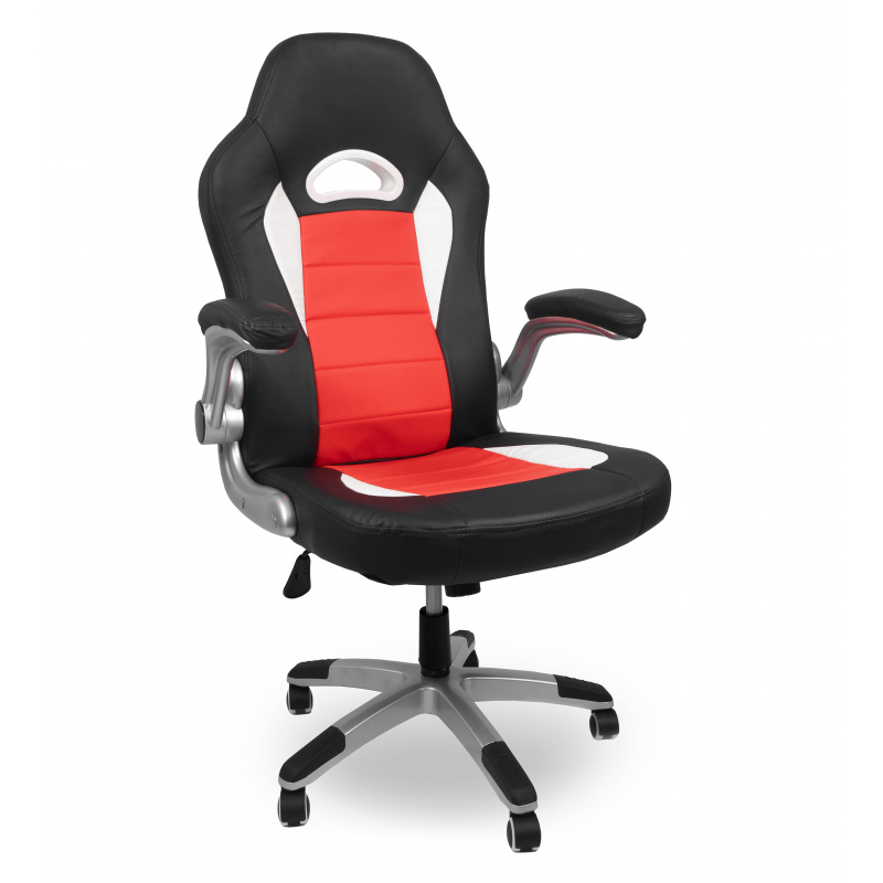 Fotel gamingowy Aga Racing Black - Red