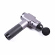 Aga Pistolet do masażu Masażer do ciała + Torba + Wymienne końcówki DS1603 Siwy