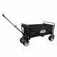 Wózek transportowy Aga K15211 95 x 54 x 98 cm MR4611 czarny