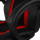 Fotel gamingowy Aga MR2060 czarno - czerwone