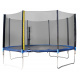 Linder Exclusiv Trampolina XXL 366 cm + siatka ochronna + drabinka + pokrowiec