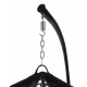 Aga Fotel wiszący ORTA Black -Dark Grey
