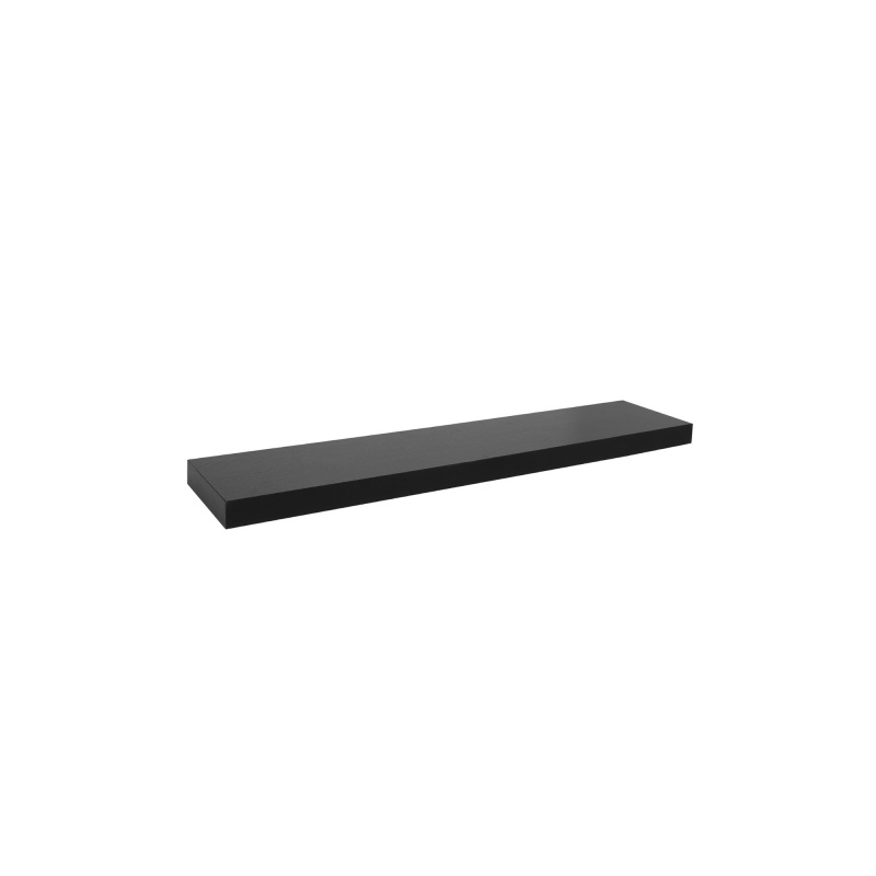 Aga Półka ścienna 60x23,5 cm Czarna 2DAZ608 - II. JAKOŚĆ