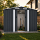 Aga Domek ogrodowy 300x248x193 cm Ciemnoszary