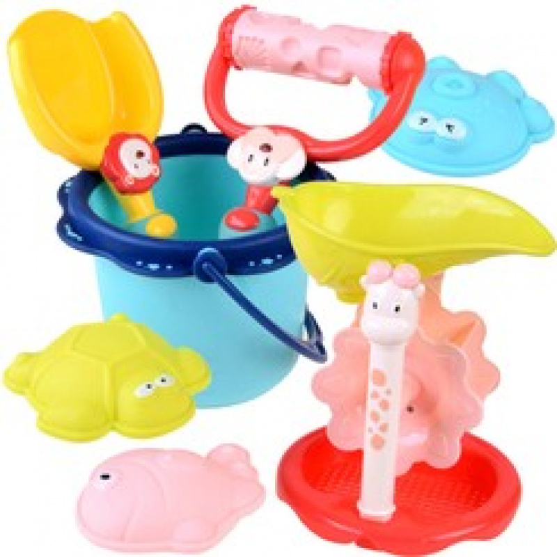 Zestaw wiaderko łopatka foremki do piasku ZA4351 uniwersalny