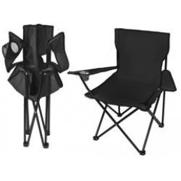 Fotel składany Relax Czarny Malatec