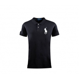 Ralph Lauren SKINNY-FIT Big Pony Czarny