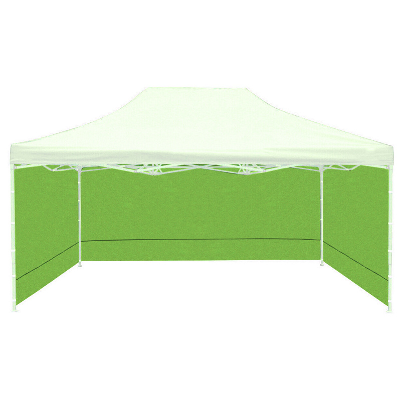 Aga Ścianka boczna do stoiska handlowego 3x4,5m Jasnozielona