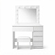 TOALETKA kosmetyczna LUSTRO 12 LED TABORET