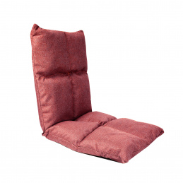 Aga Fotel siedzisko na podłogę 36x48x48 cm Czerwony